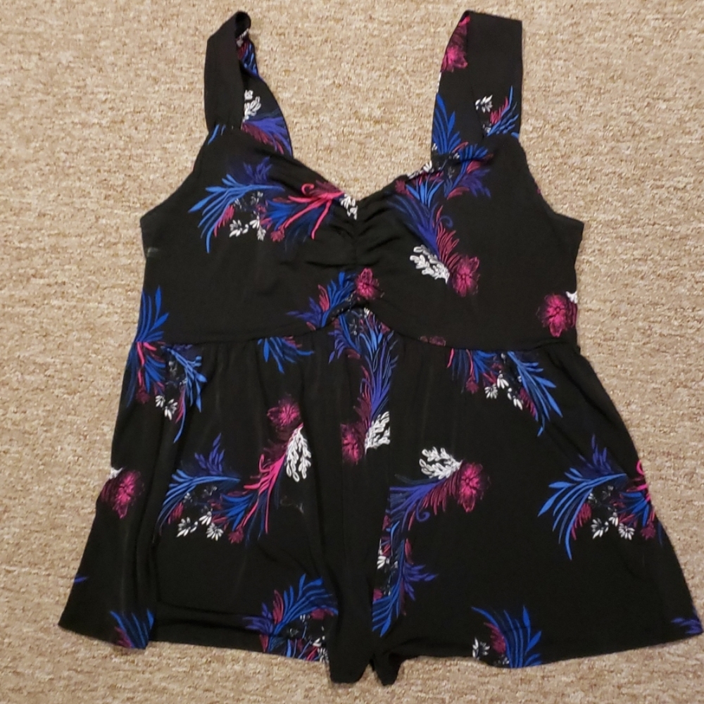 Flower tank top